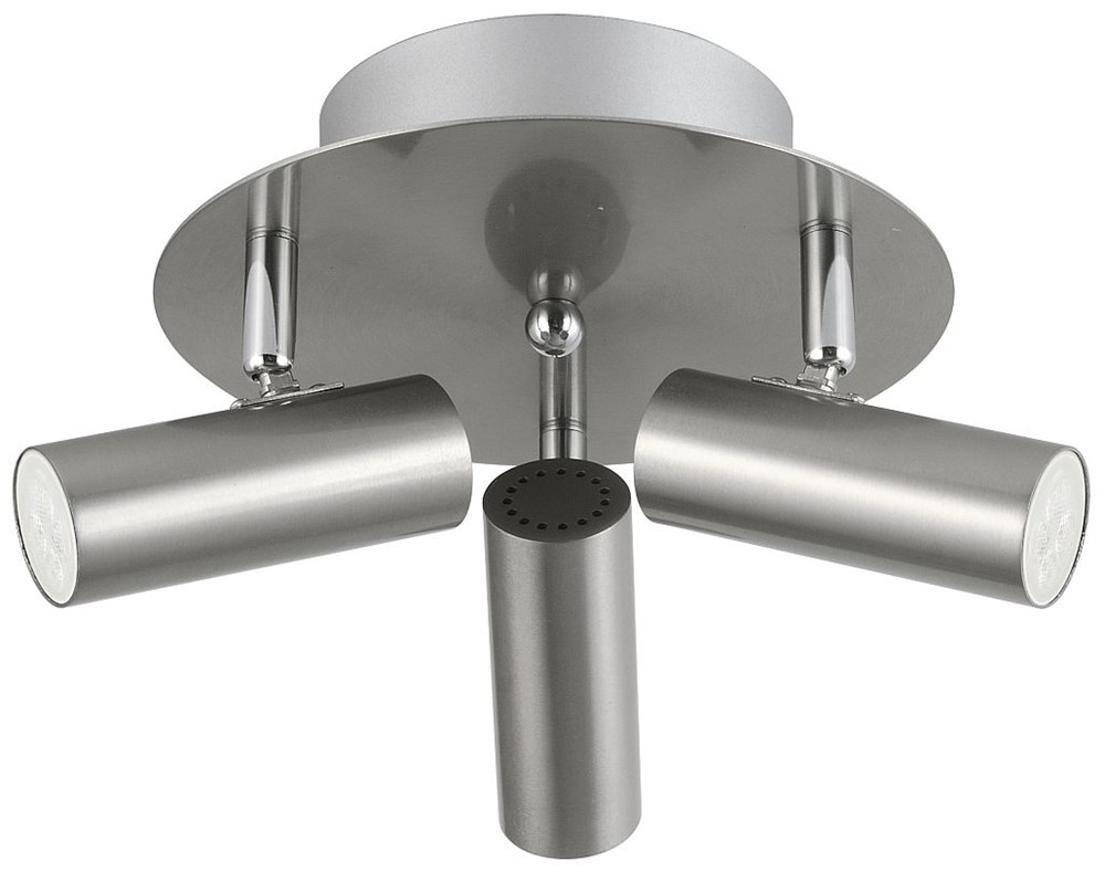 Takspotlight 3xMini GU10 Satin