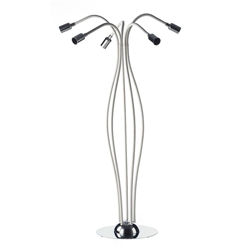 Floor lamp 5-arm flex