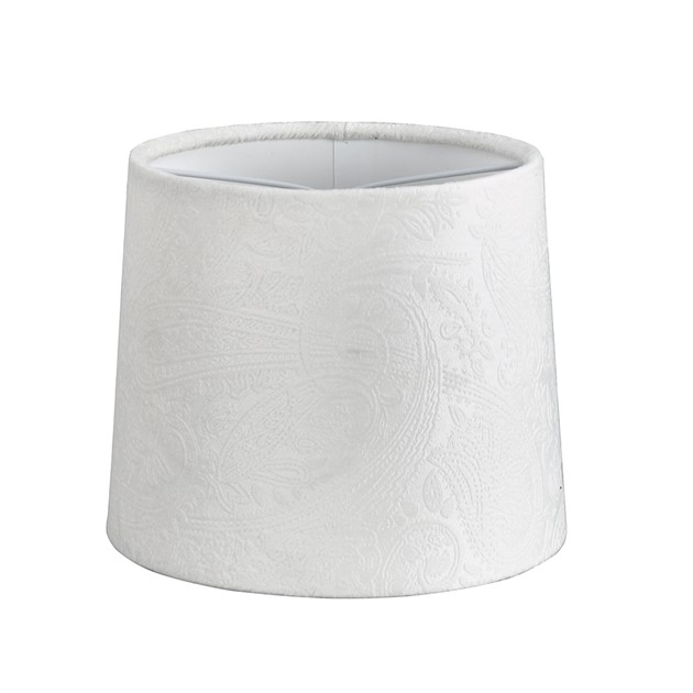 Skärm sammet Paisley 16cm