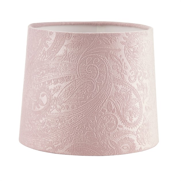 Skärm sammet Paisley 20cm