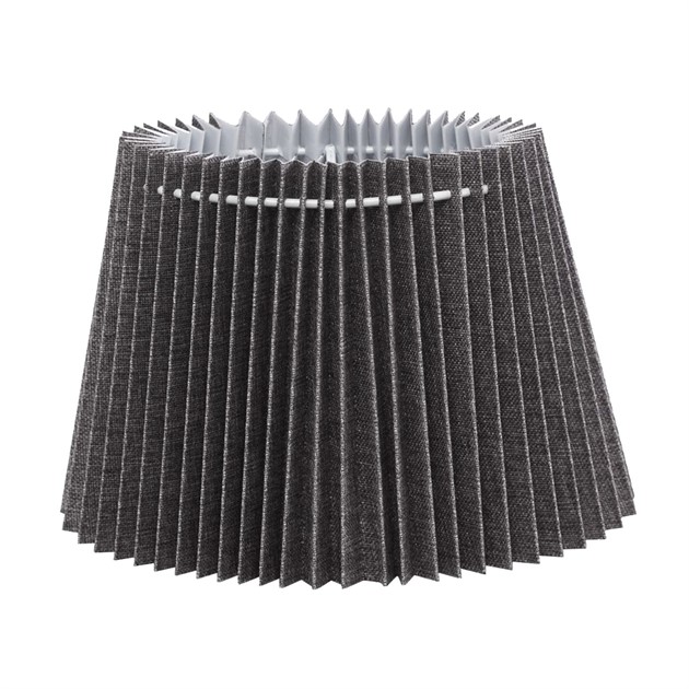 Skärm veckad oval 22cm