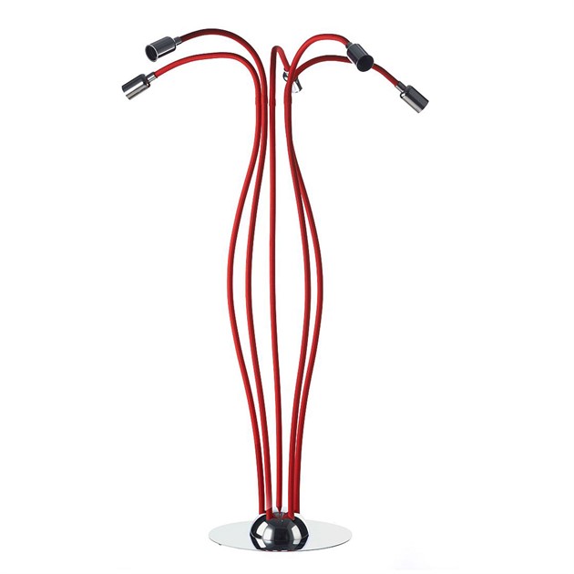 Floor lamp 5-arm flex