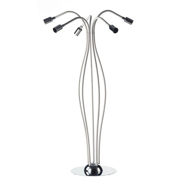 Floor lamp 5-arm flex