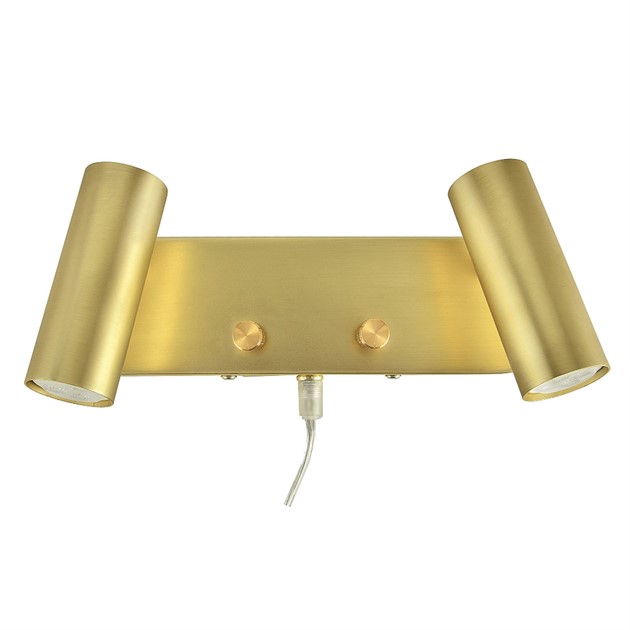 Vägglampa 2xMini GU10